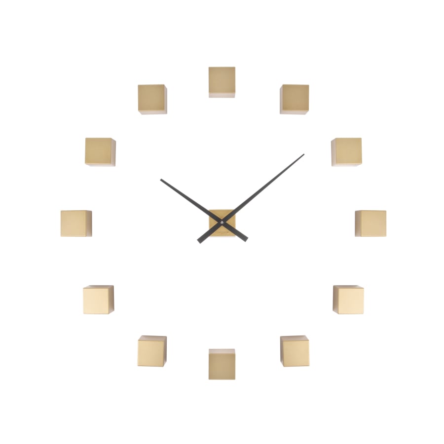 Horloge murale cubique DIY Karlsson