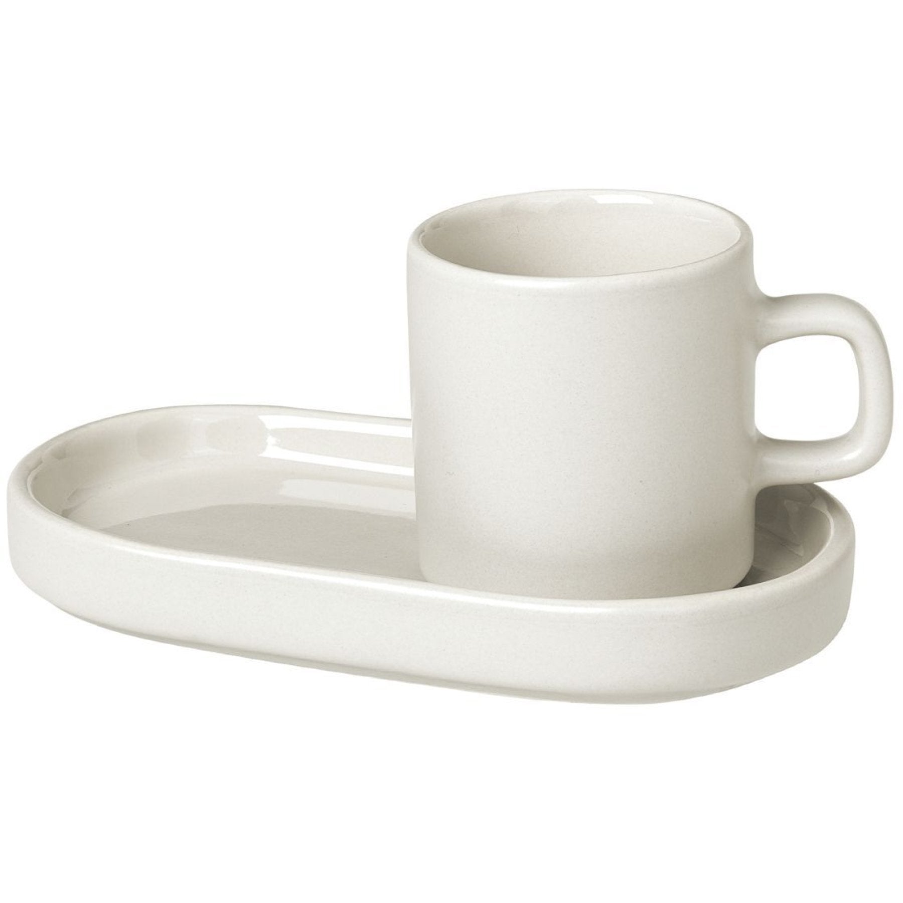 blomus PILAR tasse à expresso et soucoupe lot de 2