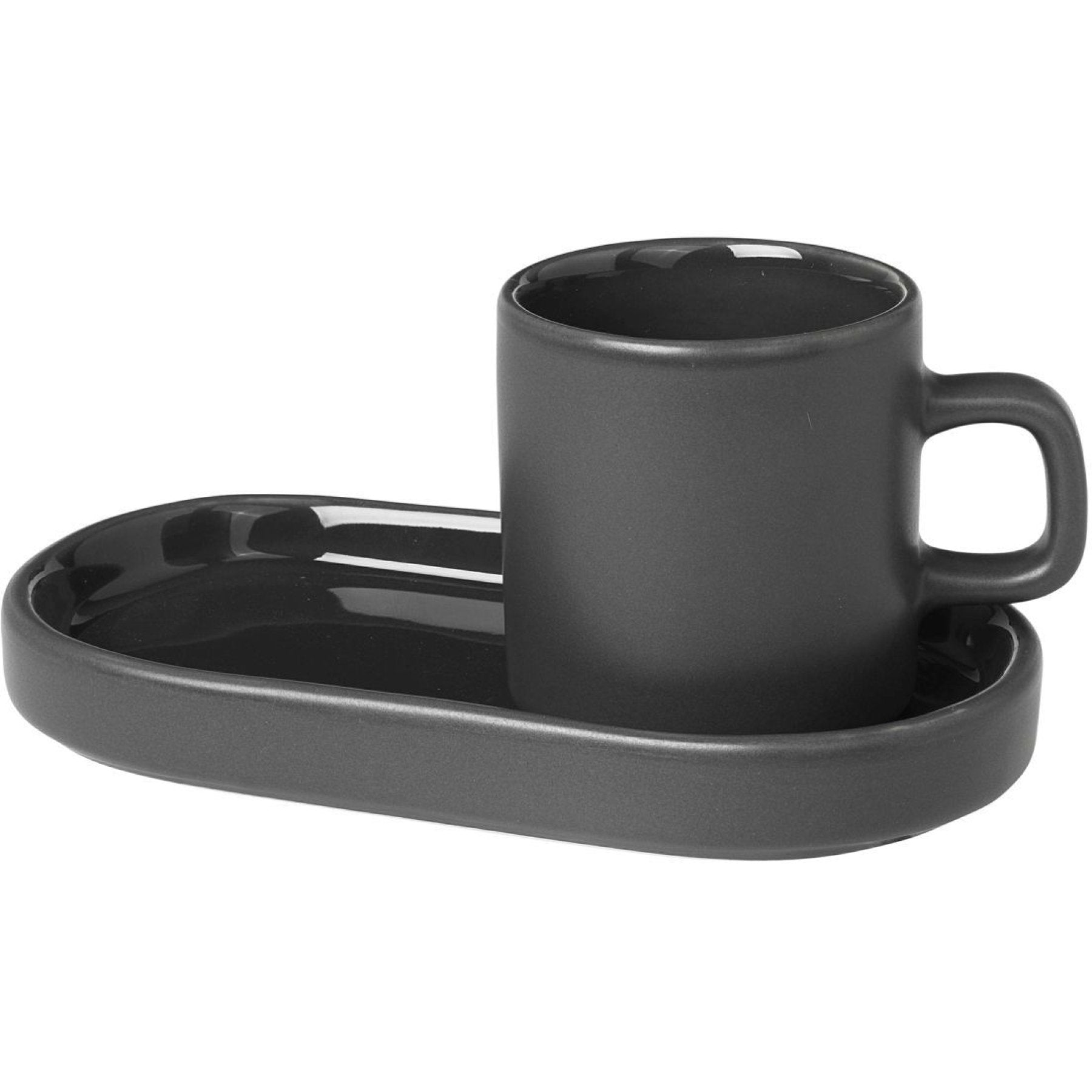 blomus PILAR tasse à expresso et soucoupe lot de 2