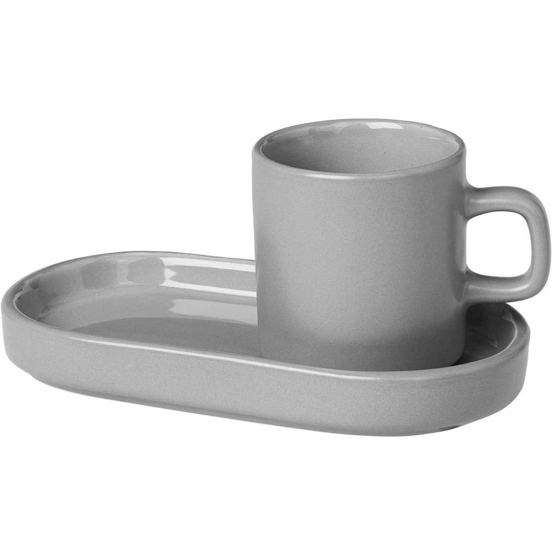 blomus PILAR tasse à expresso et soucoupe lot de 2