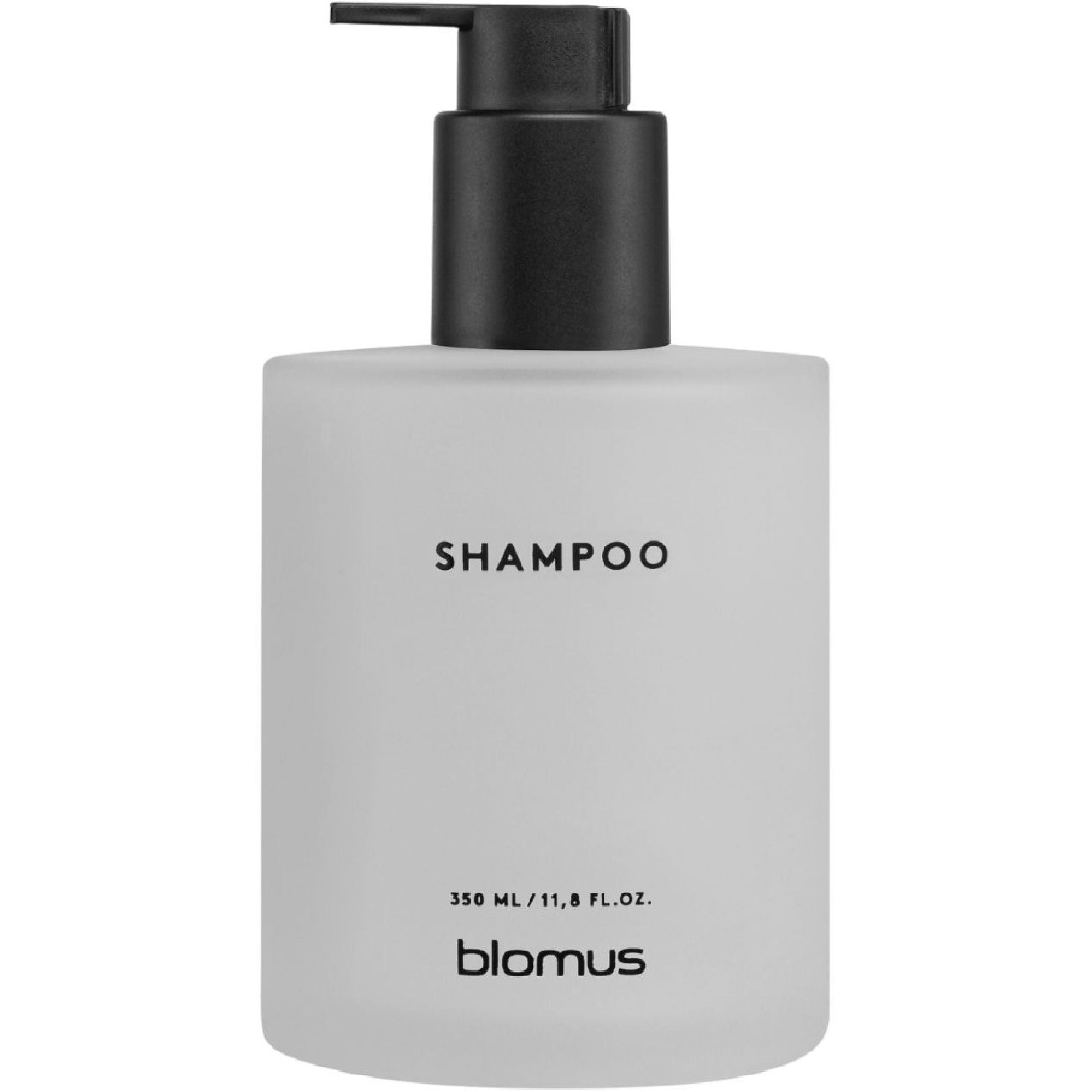 blomus KIREI Glasflasche Shampoo mit Wandhalterung zum Kleben