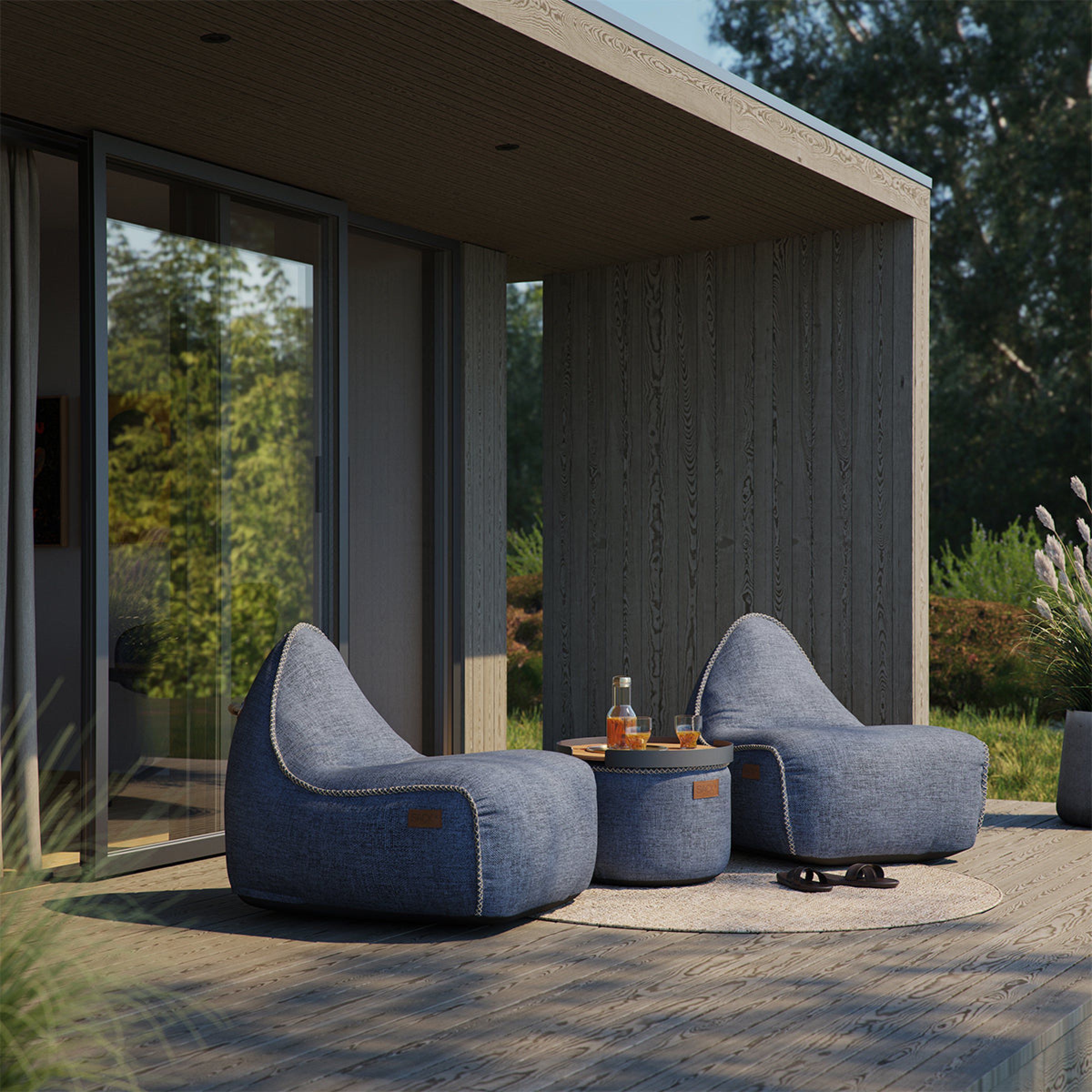 Pouf poire SACKit Cobana pour chaise longue