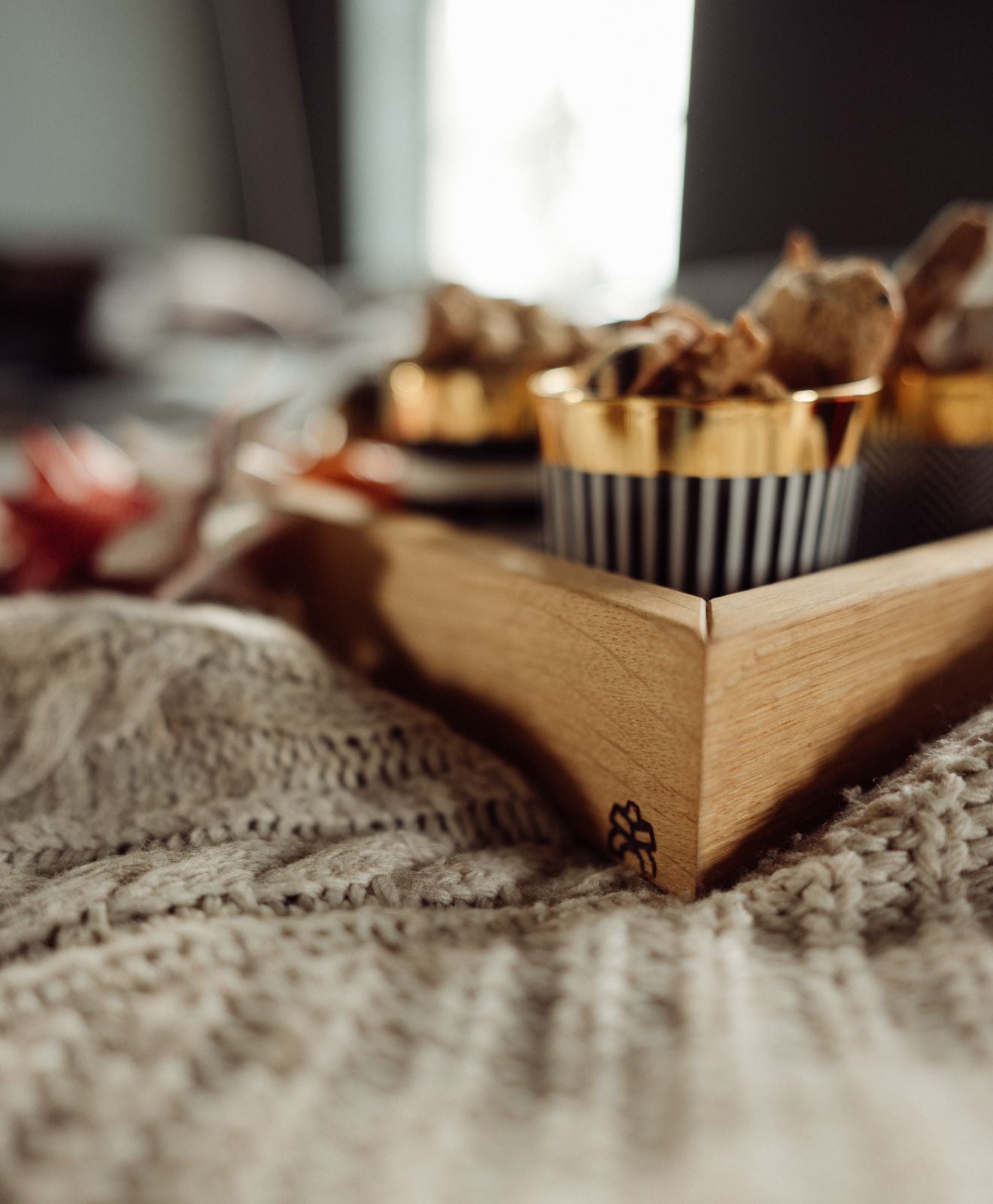 Holztablett Eiche | Serviertablett ALMA