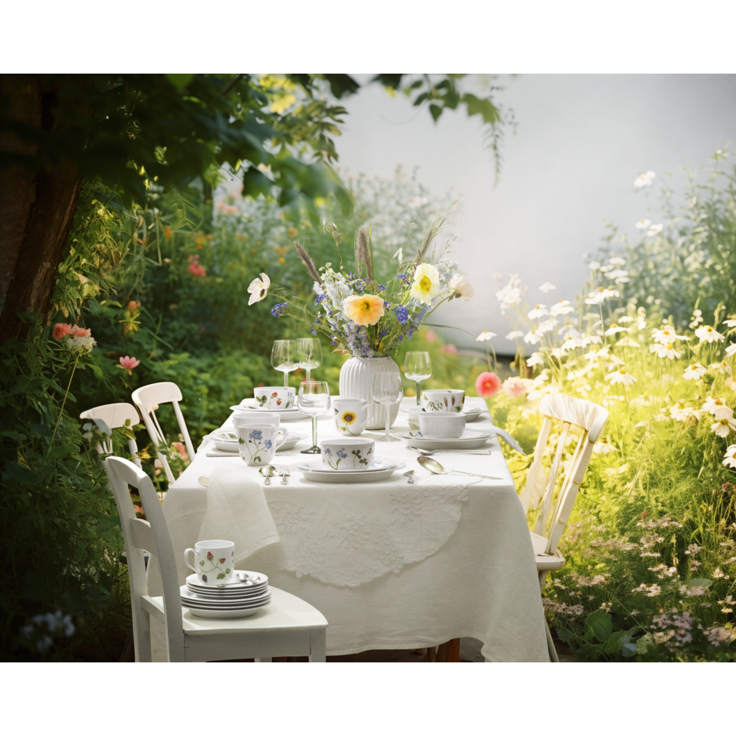 Kähler Design Hammershøi Summer Becher Sunflower