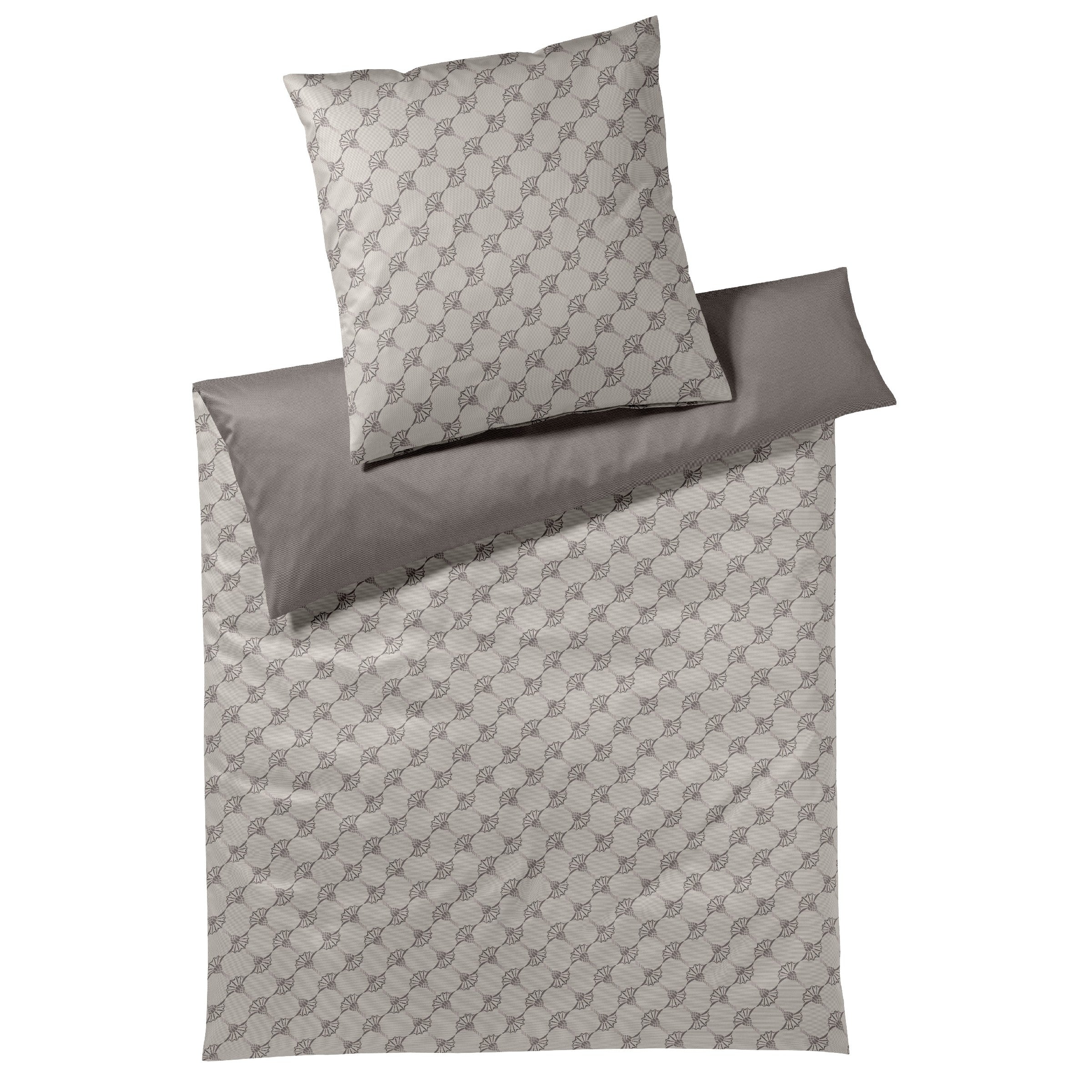 OUAH ! Parure de lit double Bleuet en satin Mako