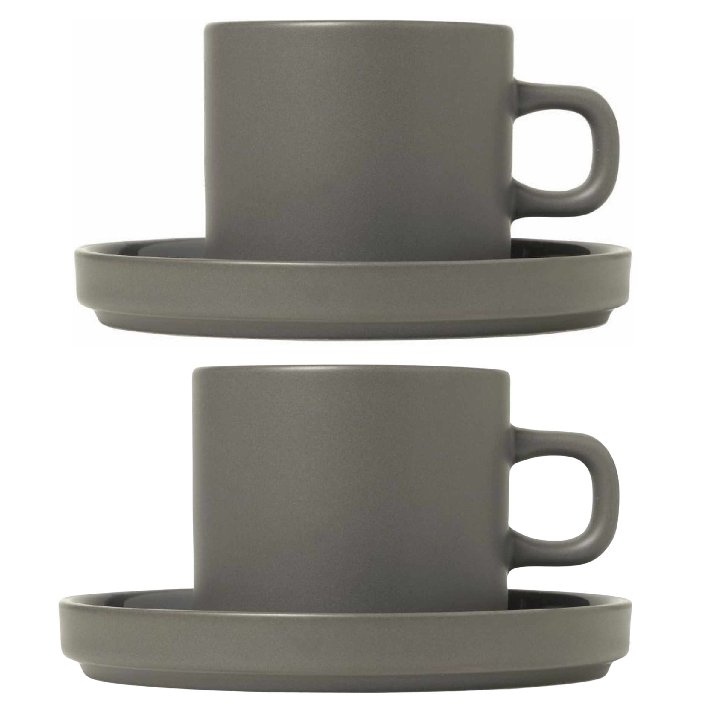 blomus PILAR tasse à café et soucoupe lot de 2