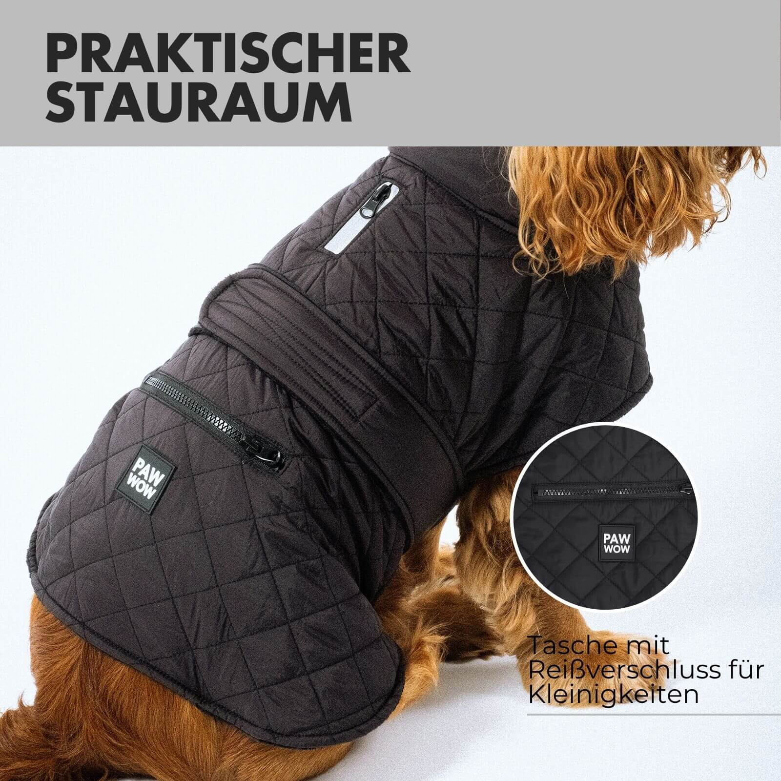 Hundejacke FRITZ Schwarz
