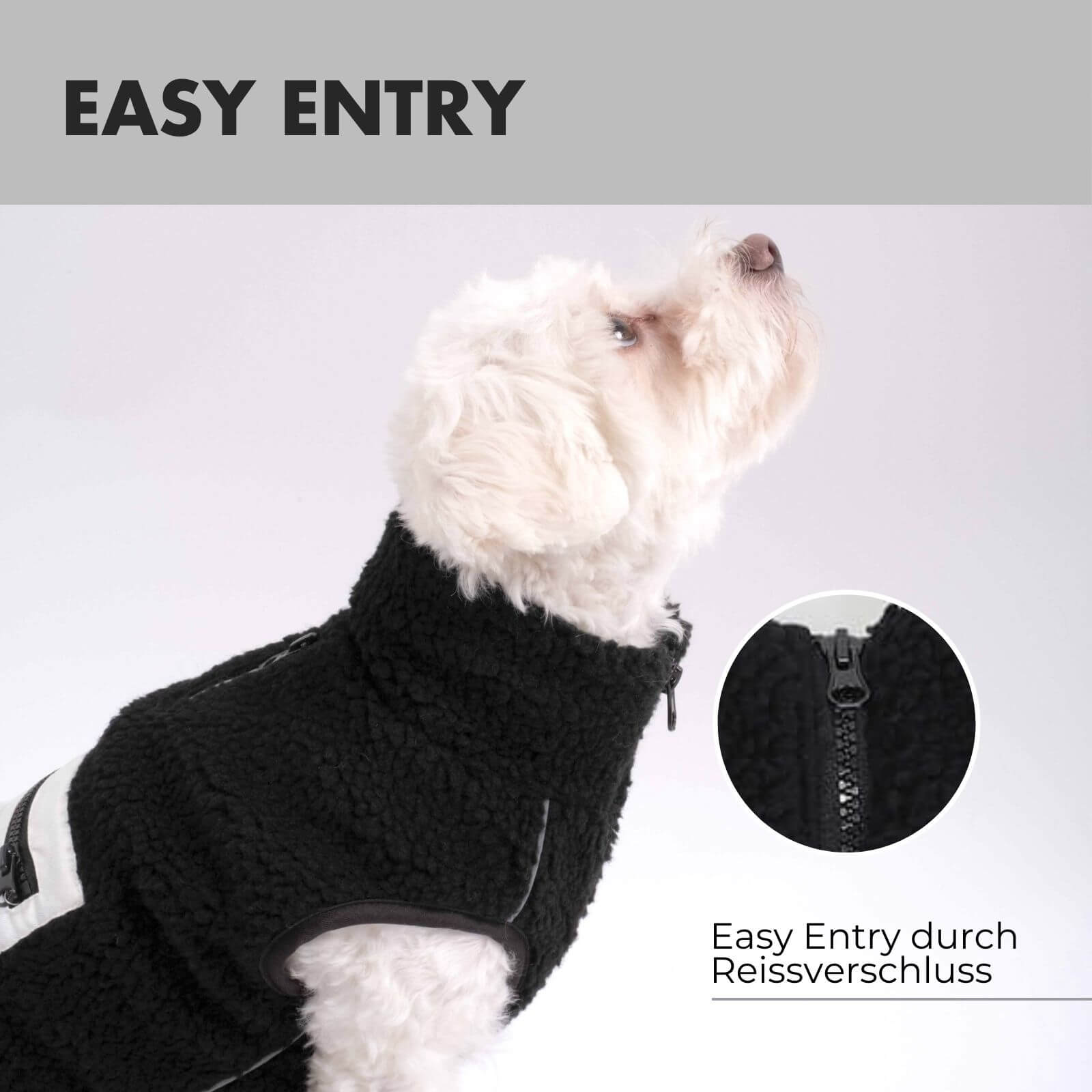 Hundejacke MIKA Schwarz