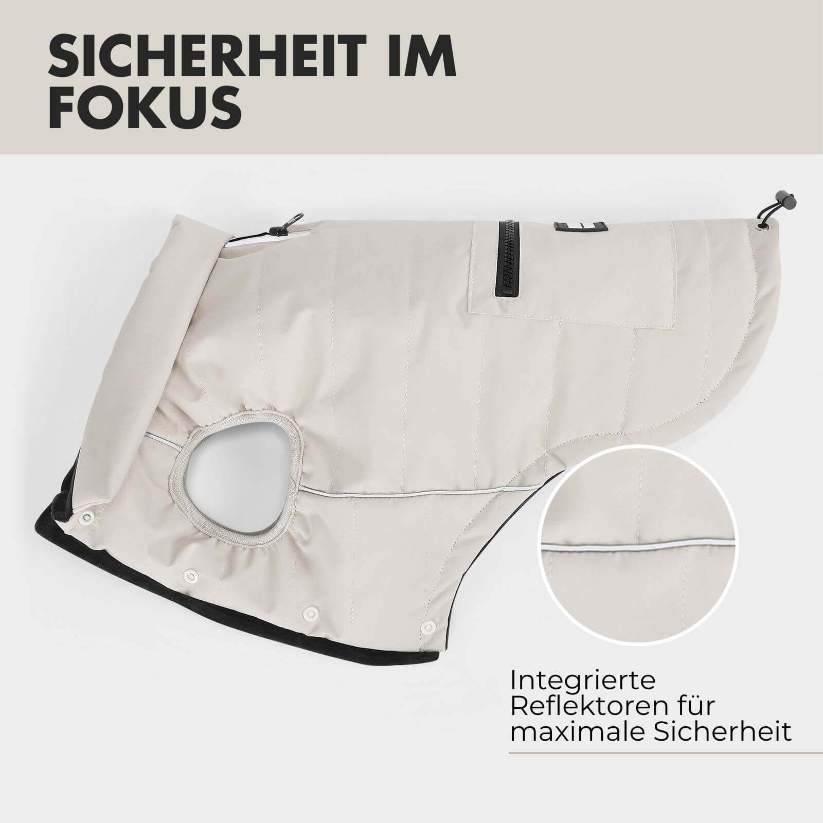 Hundejacke TONI Beige