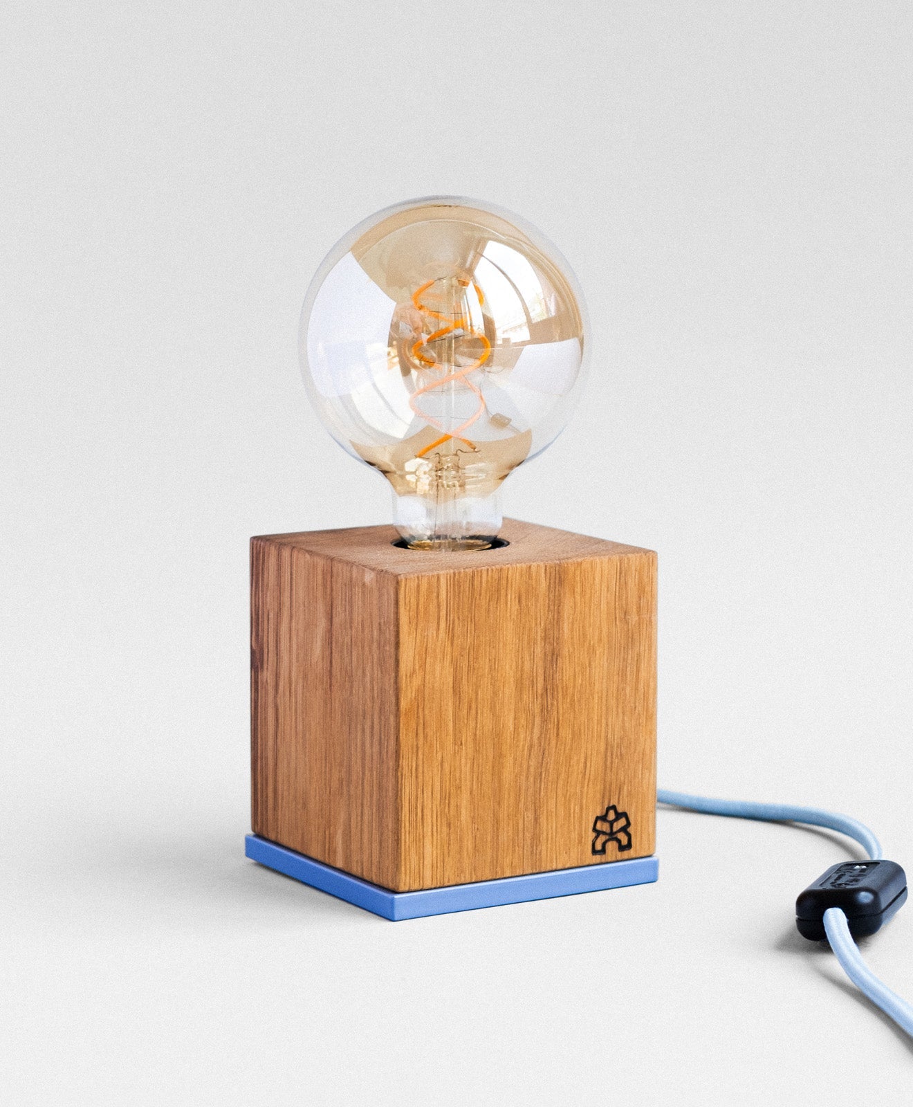 Tischlampe Holz LORENZ