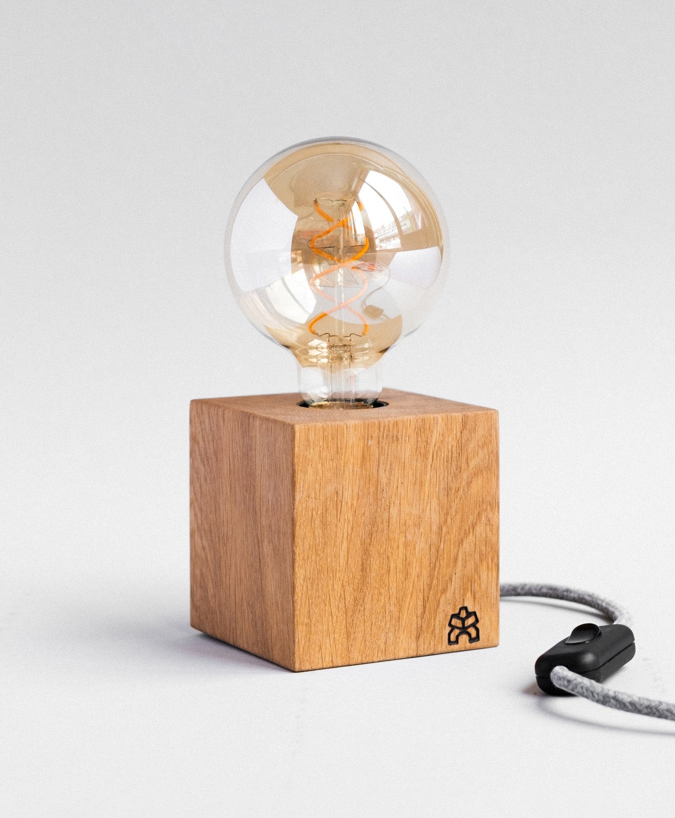 Tischlampe Holz LORENZ