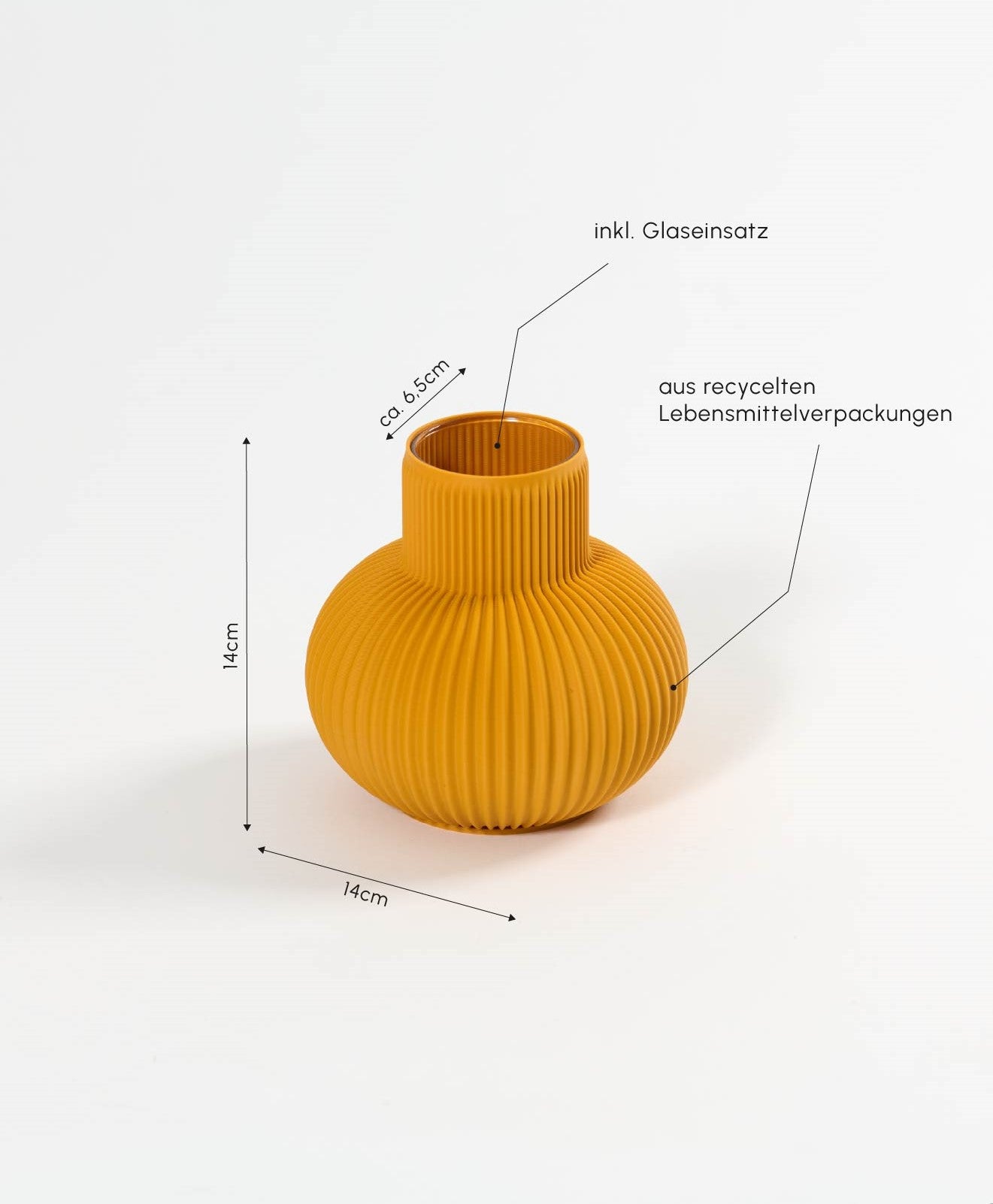 Vase 3D Druck LOU | KAWENTSMANN X RECOZY